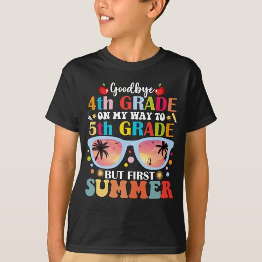 さようなら4年生こんにちは5年生が初夏 Tシャツ (正面)