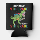 さようなら4年生こんにちは5年生Tレックス恐竜 缶クーラー (正面)