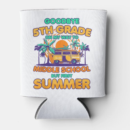 さようなら5年生から中学へ初夏 缶クーラー (正面)