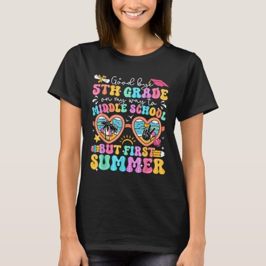 さようなら5年生から中学1年生 Tシャツ (正面)
