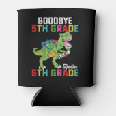 さようなら5年生こんにちは6年生Tレックス恐竜 缶クーラー (正面)