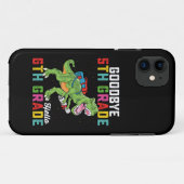 さようなら5年生こんにちは6年生Tレックス恐竜 Case-Mate iPhoneケース (裏面(横))