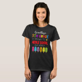 さようなら5年生の中学卒業 Tシャツ (正面フル)