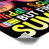 さようなら5年生の中学校卒業 ポスター (角)