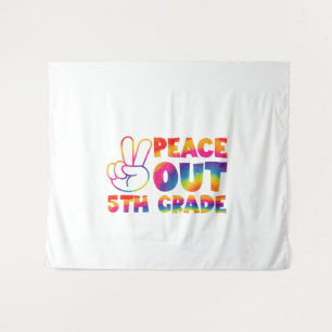 さようなら5年生 タイダイ 最後の日 5年生 タペストリー