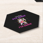 さようなら6年生こんにちは7年生ユニコーン2022グラ ペーパーコースター (アングル)