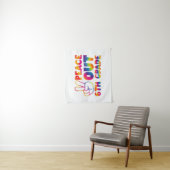 さようなら6年生 タイダイ最後の日 タペストリー (インサイチュ)