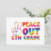 さようなら6年生 タイダイ 最後の日 6年生 案内状 (スタンド正面)