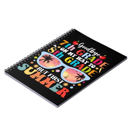 さようなら7年生こんにちは8年生が初夏 ノートブック