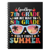 さようなら7年生こんにちは8年生が初夏 ノートブック (正面)