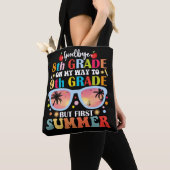 さようなら8年生こんにちは9年生が初夏 トートバッグ (クローズアップ)