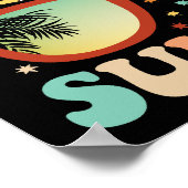 さようなら8年生Hello夏おもしろい卒業 ポスター (角)