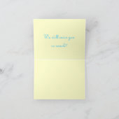 さようなら カード (内部)