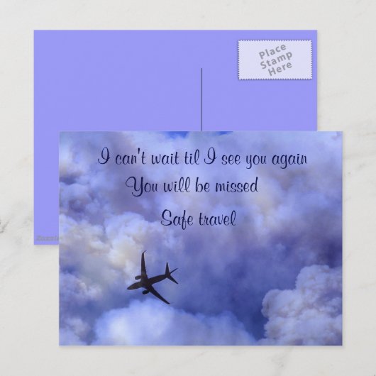 さようなら_ ポストカード (正面/裏面)