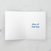 さようなら、安全な旅を カード (内部)