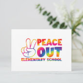 さようなら 小学校 タイダイ 最後の日 サンキューカード (スタンド正面)