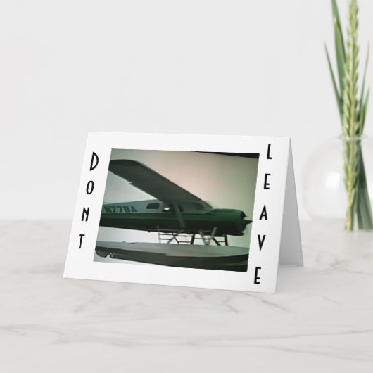 さようなら、幸運を祈ってる＝あなたのことを思い出すよ カード (正面)