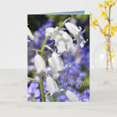 さようなら、悔やみや弔慰カード カード (黄色い花)