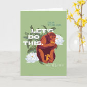 さようなら – 白蓮 カード (黄色い花)