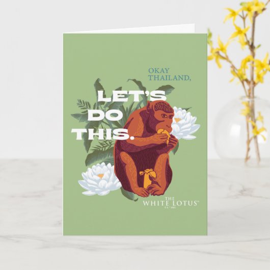 さようなら – 白蓮 カード (黄色い花)