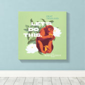 さようなら – 白蓮 キャンバスプリント (インサイチュ (ウッドフロア))