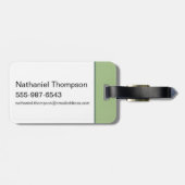 さようなら – 白蓮 ラゲッジタグ (裏面横)