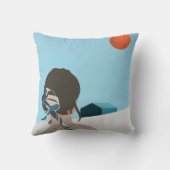 さようなら、私の愛Tシャツ クッション (裏面)