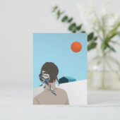 さようなら、私の愛Tシャツ ポストカード (スタンド正面)