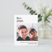 さようなら、2020。面白い現代の写真 シーズンカード (スタンド正面)