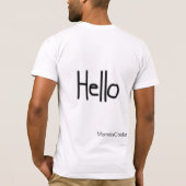 さようなら Tシャツ (裏面)