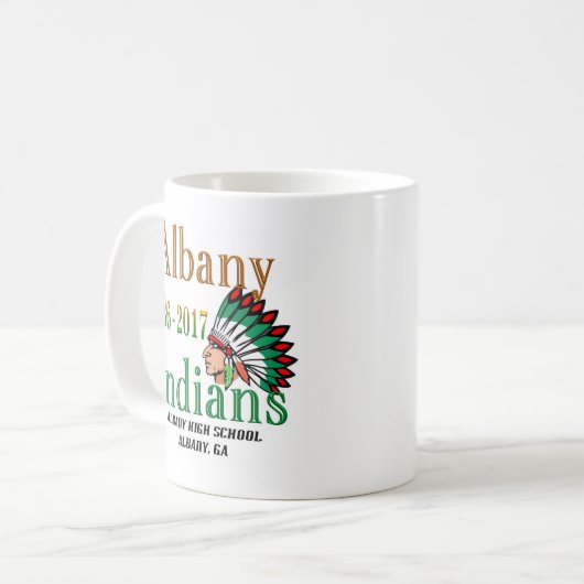 さようならAHSのマグ コーヒーマグカップ (正面左)