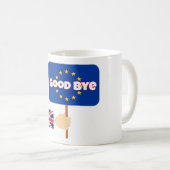 さようならEU コーヒーマグカップ (正面右)