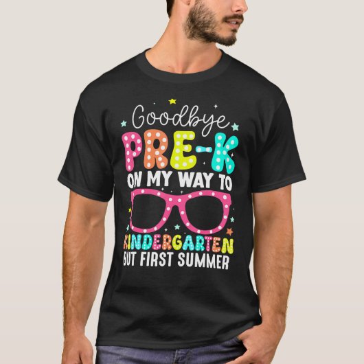 さようならK前卒業から幼稚園 Tシャツ (正面)