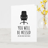 さよならおもしろいカード、失礼なお別れカード、おもしろカード カード (黄色い花)