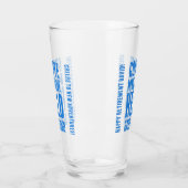 さよならおもしろい9へ5ハローハッピーアワー退職 タンブラーグラス (左)