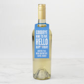 さよならおもしろい9へ5ハローハッピーアワー退職 ボトルネックタグ (ボトル)