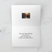 さよならの願いを折り畳んだグリーティングカード カード (内部)