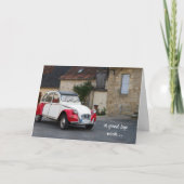 さよならの願いを折り畳んだグリーティングカード カード (正面)