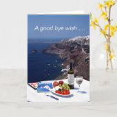 さよならの願いを折り畳んだグリーティングカード カード (黄色い花)