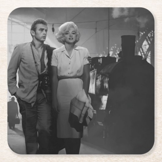 さよならを言うこと スクエアペーパーコースター (正面)