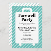 さよならエレガントお別れ遠くにパーティー 招待状 (正面/裏面)
