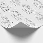 さよならエレガント恋しく思Hello Mrsブライダルシャワー ラッピングペーパー (角)