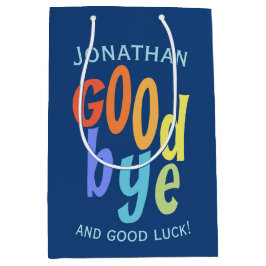 さよならカラフルと幸運 ミディアムペーパーバッグ