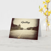 さよならカード カード (黄色い花)