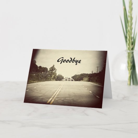 さよならカード カード (正面)