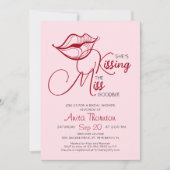 さよならキスをするブライダルシャワー 招待状 (正面)