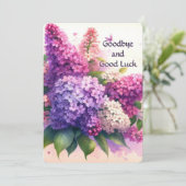 さよならグッドラックライラックフラワーフラットカード シーズンカード (スタンド正面)