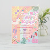 さよならシングルディジット グルービーダイジー 誕生日 招待状 (スタンド正面)