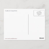 さよならジョージバービア ポストカード (裏面)