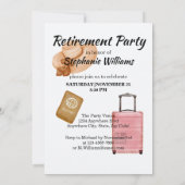 さよならストレス こんにちは年金 リタイアメント トラベル 招待状 (裏面)